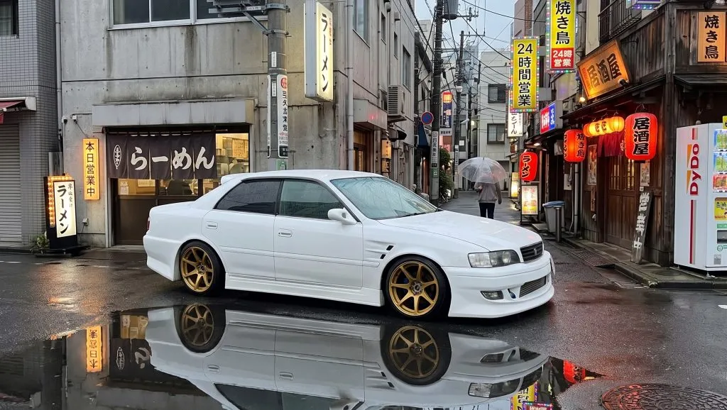 Toyota Chaser JZX100 drift car from Japan