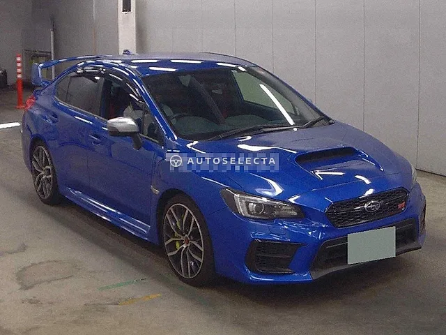 Subaru WRX STI Type S 2020, auction grade 5