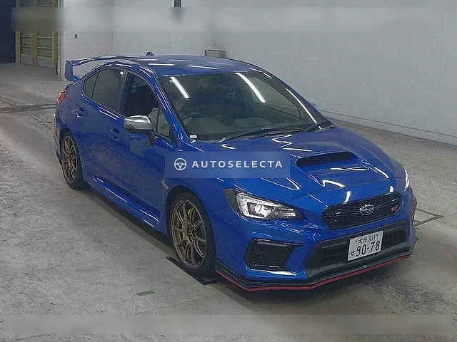 Subaru WRX STI Type S 2019, auction grade 4.5