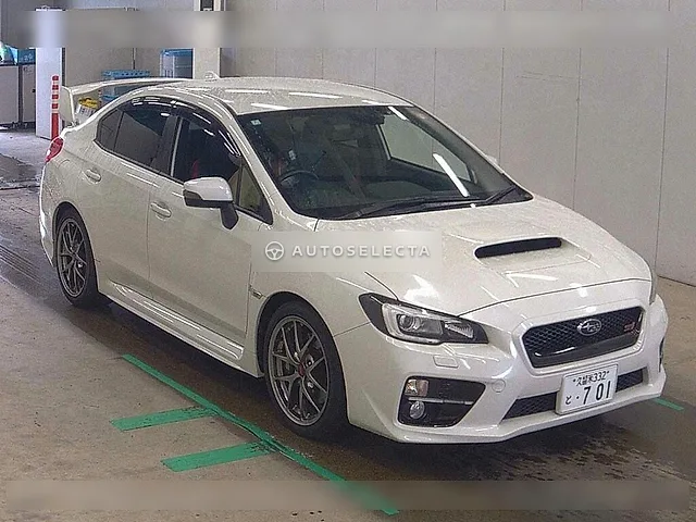Subaru WRX STI Type S 2016, auction grade 4.5