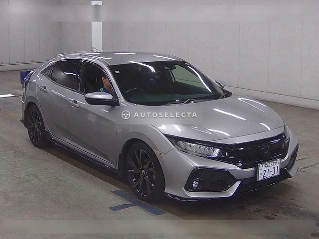 Honda Civic 2018, auction grade R