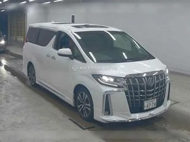 Toyota Alphard 2022, auction grade R