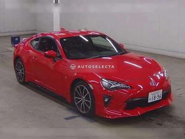 Toyota 86 2019, auction grade R