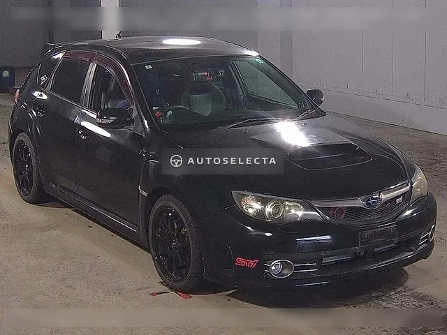 Subaru Impreza STI 2009, auction grade 4