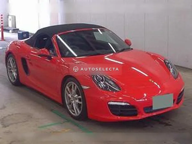 Porsche Boxster 2013, auction grade 4.5