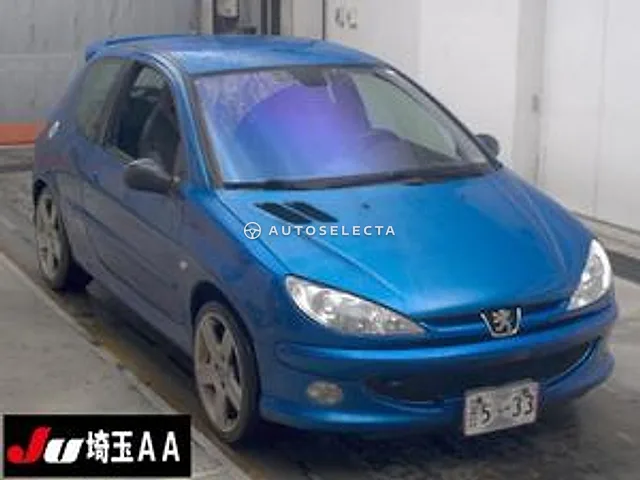 Peugeot 206 2005, auction grade 3