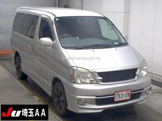 Toyota Touring Hiace 2002, auction grade 3.5