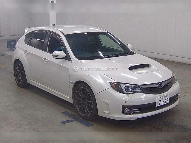 Subaru Impreza STI 2009, auction grade 3