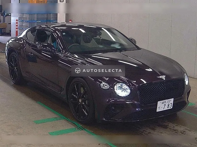 Bentley Continental 2020, auction grade 4.5