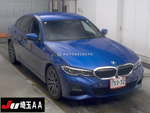 BMW 3 Series 2020, auction grade 3.5