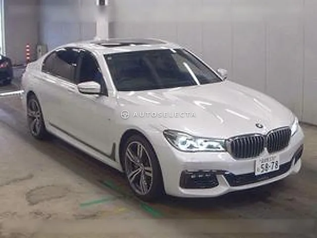 BMW 7 Series 2018, auction grade 4.5