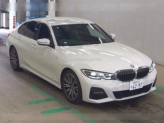 BMW 3 Series 2020, auction grade 4.5