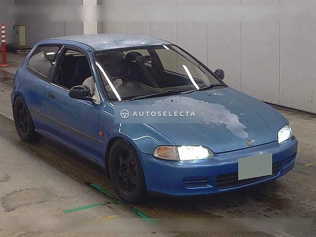Honda Civic SiR 1993, auction grade 3