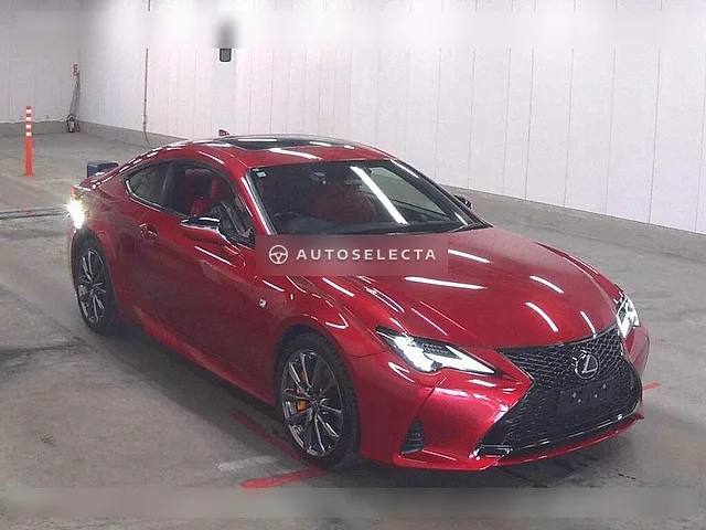 Lexus RC 2020, auction grade 4.5