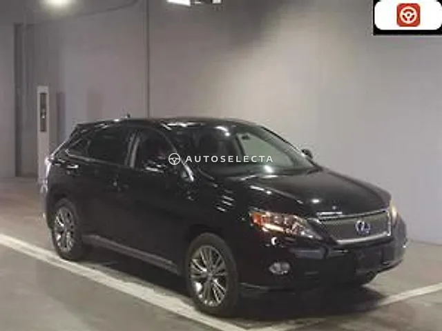 Lexus RX 2010, auction grade 3.5