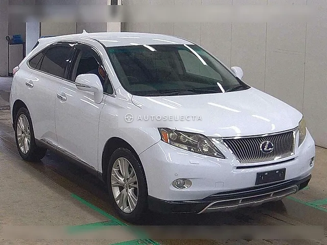 Lexus RX 2009, auction grade 3.5