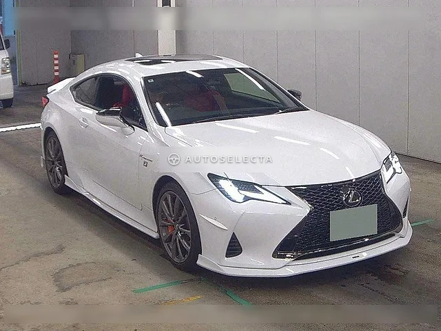 Lexus RC 2022, auction grade 5