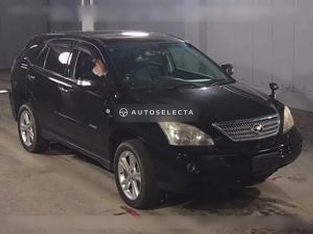 Toyota Harrier Hybrid 2009, auction grade 3.5