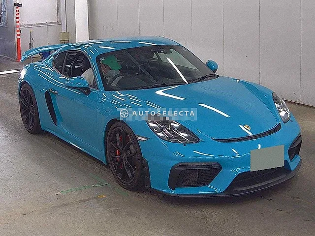 Porsche 718 Cayman 2021, auction grade 4.5