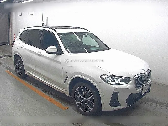 BMW X3 2022, auction grade 5