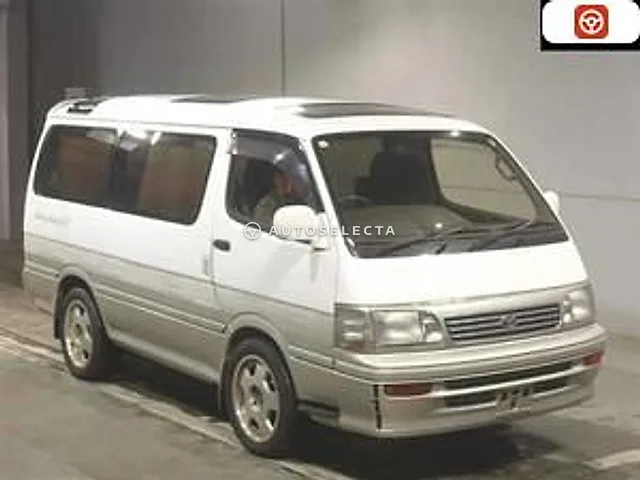 Toyota Hiace Wagon 1995, auction grade 3.5