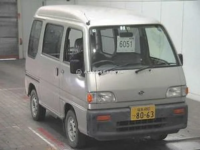 Subaru Sambar Van 1997, auction grade 3