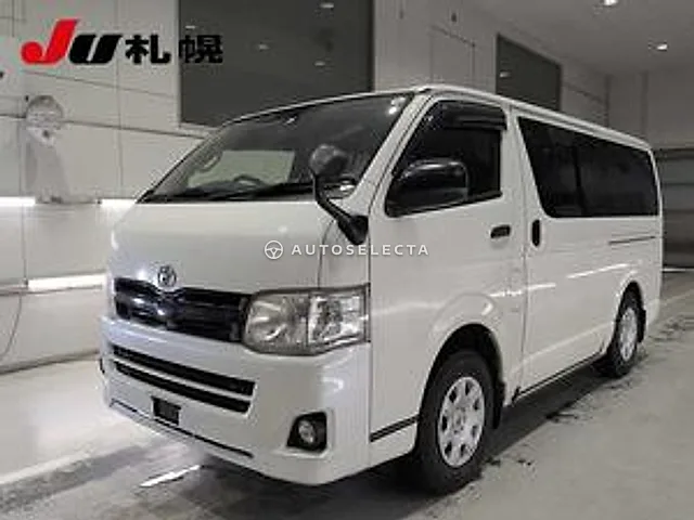 Toyota Hiace Van 2012, auction grade R