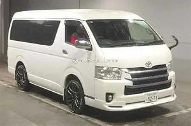 Toyota Hiace Wagon 2016, auction grade 4