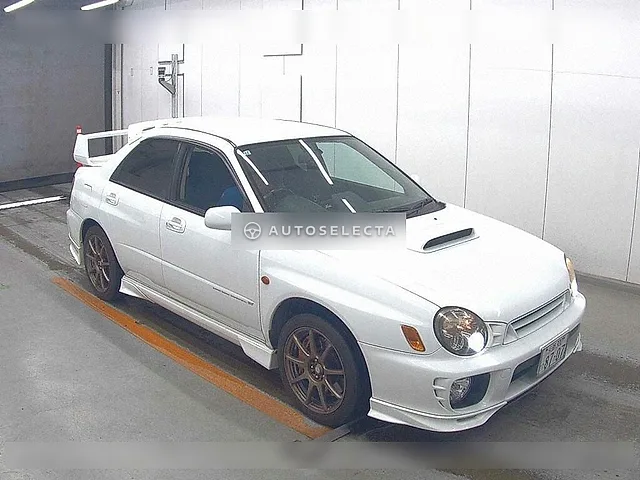 Subaru Impreza WRX STI 2001, auction grade 4