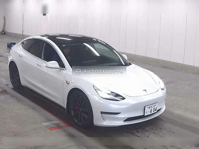 Tesla Model 3 2020, auction grade 4.5