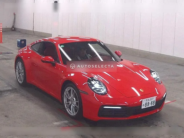 Porsche 911 2021, auction grade 4.5