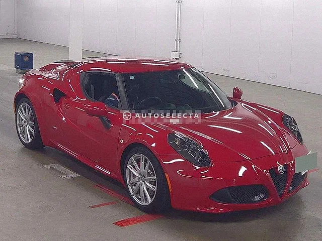 Alfa Romeo 4C 2018, auction grade 4.5