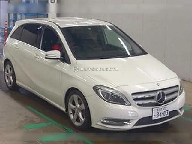 Mercedes-Benz B-Class 2013, auction grade 4