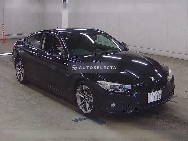 BMW 4 Series 2014, auction grade 4