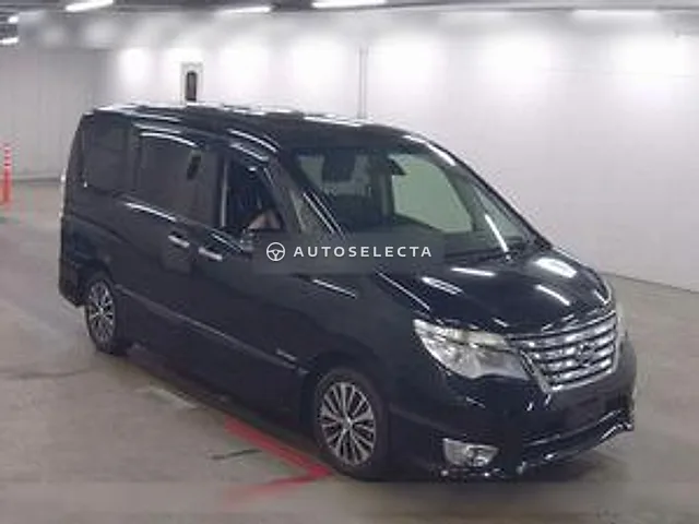Nissan Serena 2015, auction grade 3.5