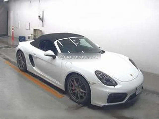 Porsche Boxster 2014, auction grade 4