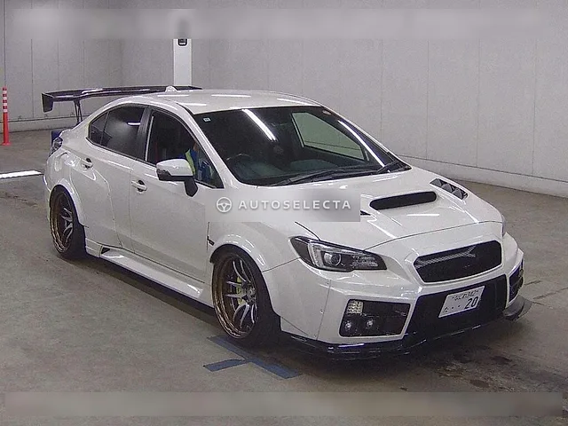 Subaru WRX STI Type S 2017, auction grade 4