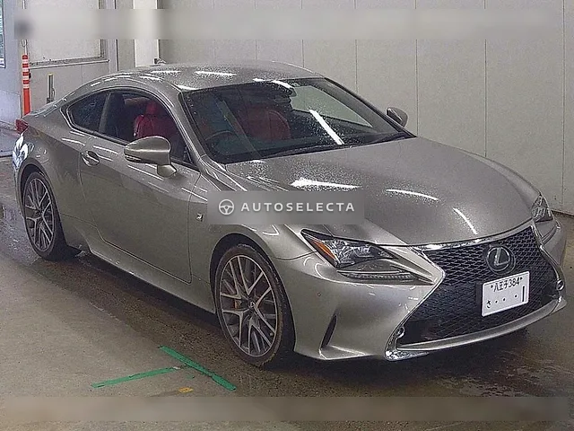 Lexus RC 2018, auction grade 4.5
