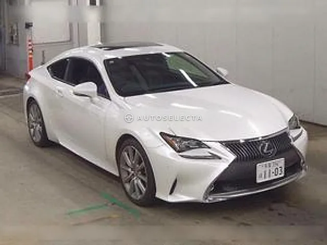 Lexus RC 2014, auction grade 4.5