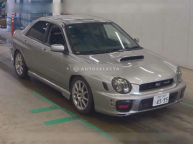 Subaru Impreza WRX STI 2002, auction grade 4
