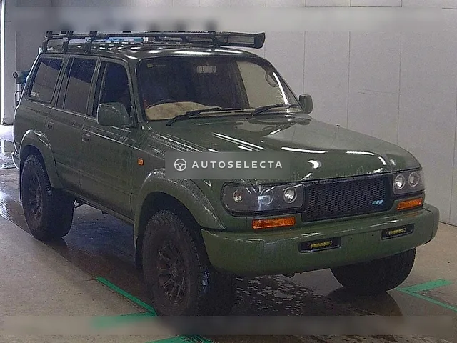 Toyota Land Cruiser 80 1995, auction grade 3