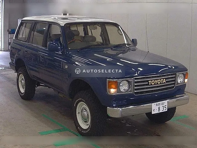 Toyota Land Cruiser 80 1997, auction grade 3.5