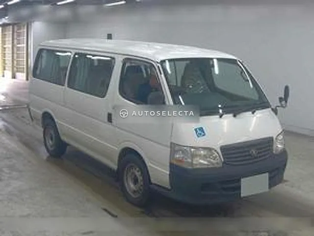 Toyota Hiace Wagon 2002, auction grade 3