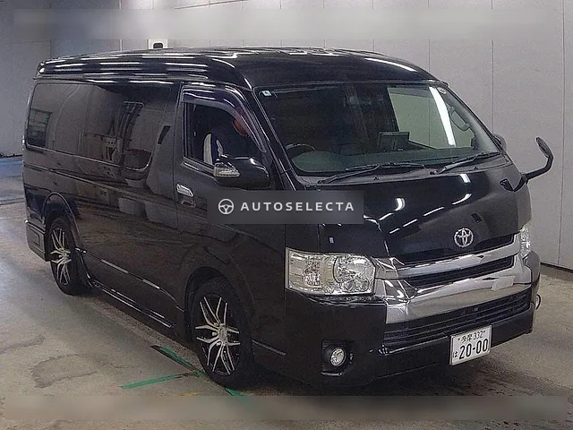 Toyota Hiace Wagon 2018, auction grade 3.5
