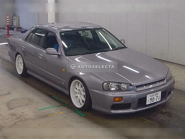 Nissan Skyline 1998, auction grade 4