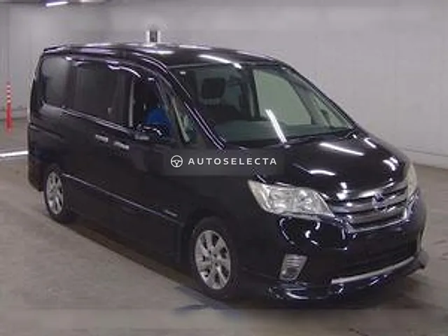 Nissan Serena 2013, auction grade 3.5