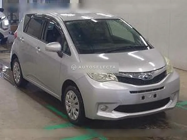 Subaru Trezia 2011, auction grade 3.5