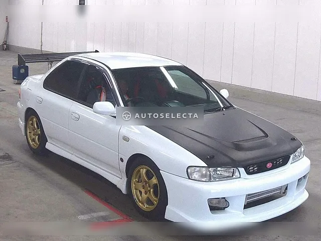 Subaru Impreza STI 1999, auction grade 4