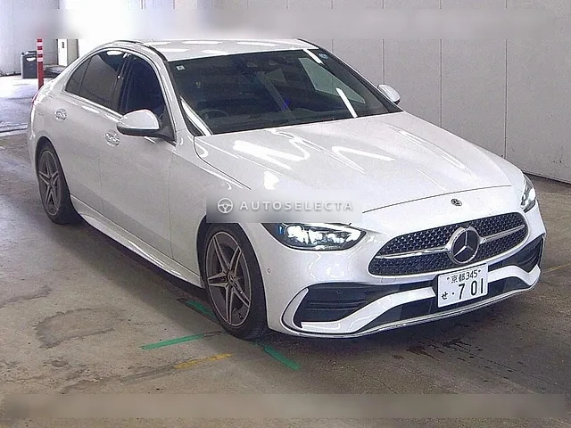 Mercedes-Benz C-Class 2022, auction grade 4.5