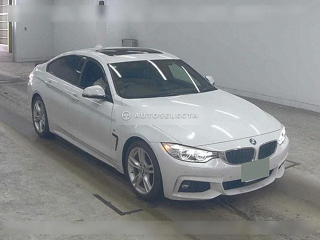 BMW 4 Series 2014, auction grade 4